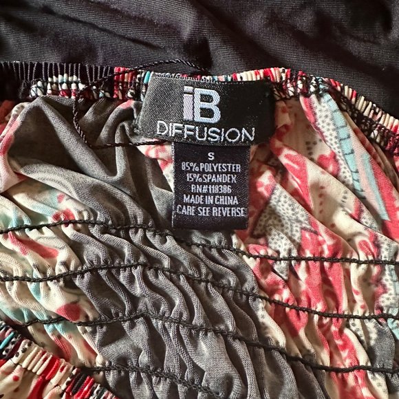 iB Diffusion paisley print halter maxi dress size S - Picture 3 of 7